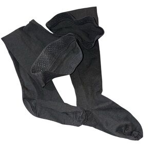 High leg compression socks